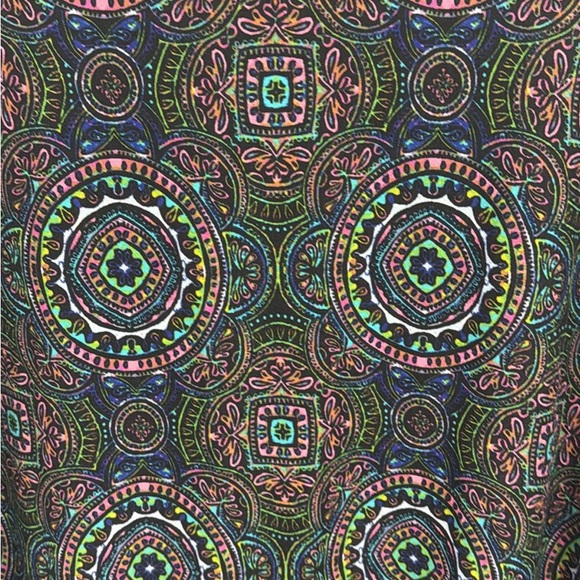 Allison Brittney Multicolor Paisley Dress XL NWT - Picture 3 of 5